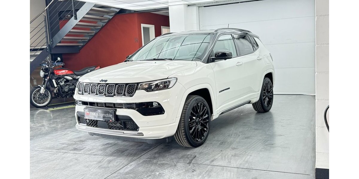 Jeep Compass S Plug-IN Hybrid 4WD 1.Hand Anhängerkplg 43.400 km 25.470 &euro; Lich 35423