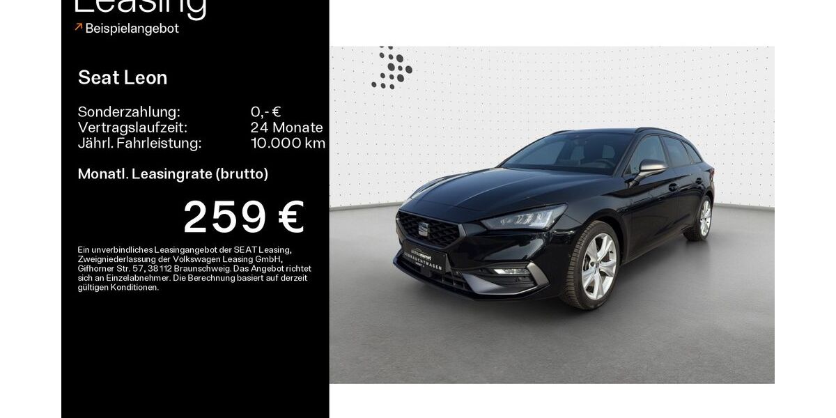 Seat Leon 24.832 km 28.420 &euro; Mainz-Kastell (Wiesbaden) 55252