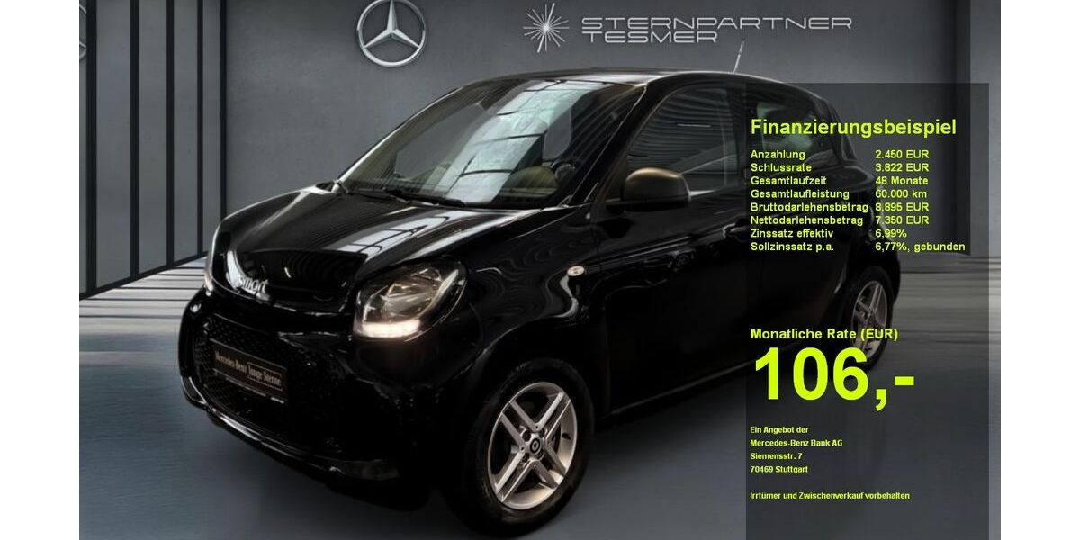 Smart ForFour 21.650 km 9.649 &euro; Lüneburg 21337