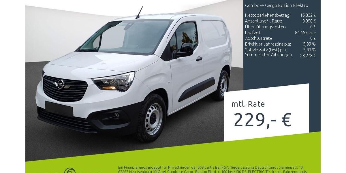 Opel Combo 6.112 km 18.980 &euro; Borken 46325