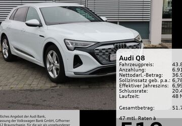 Audi Q8 e-tron 44.527 km 42.945 &euro; Buergstadt 63927