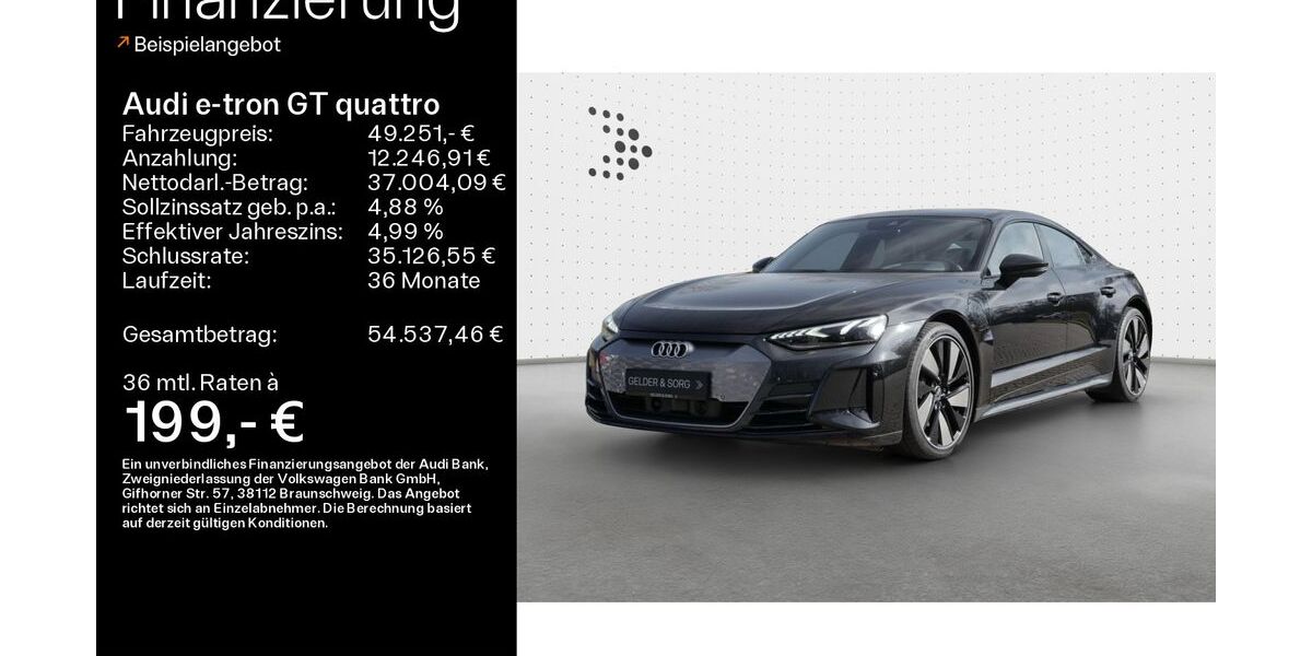 Audi e-tron GT 38.990 km 49.251 &euro; Ebern 96106