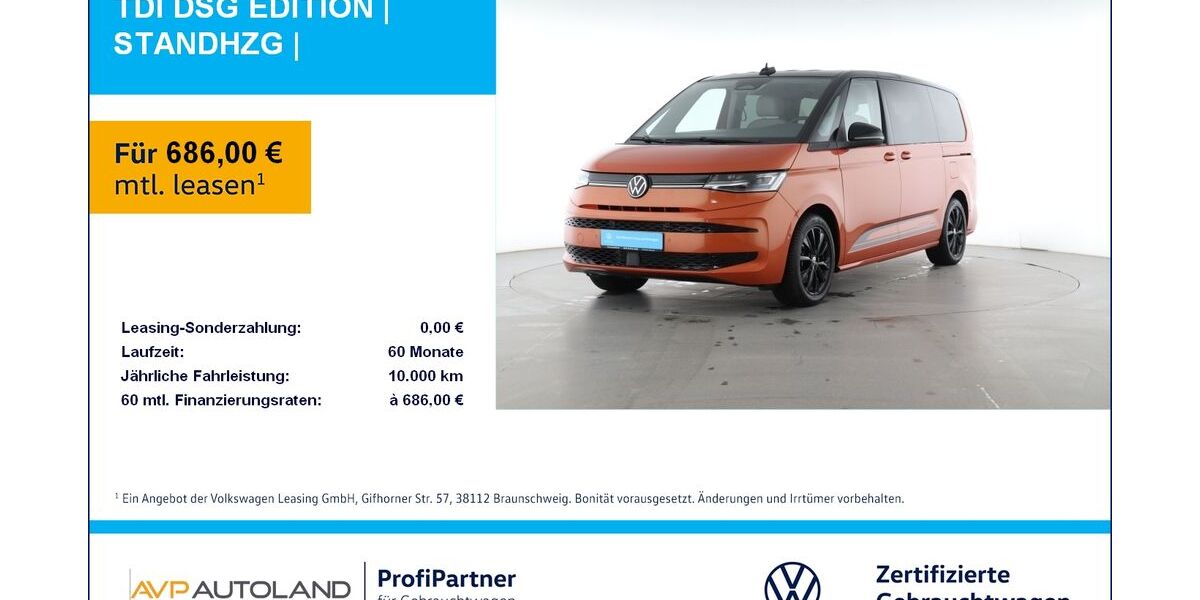 VW T7 Multivan 7.000 km 65.430 &euro; Plattling 94447