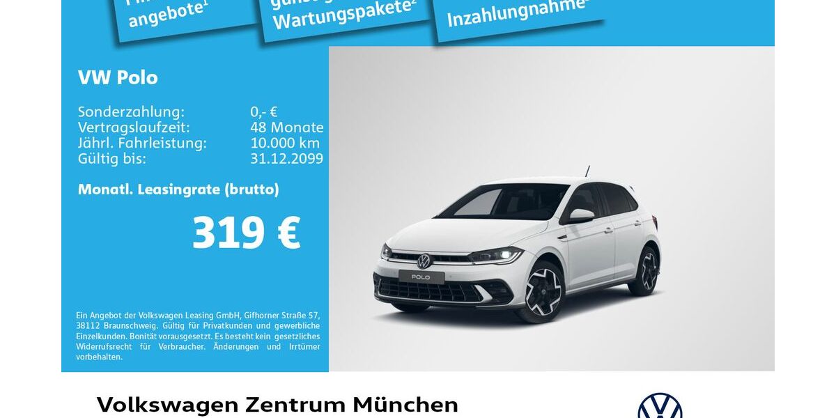 VW Polo 3.000 km 31.890 &euro; München 80807