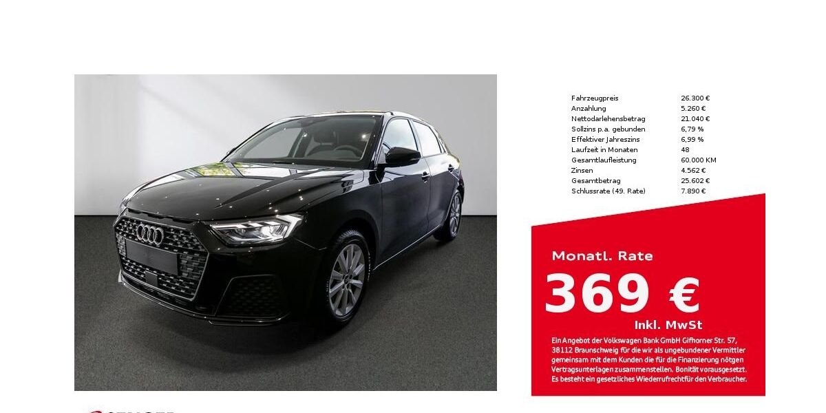 Audi A1 3.000 km 25.890 &euro; Lübeck 23556