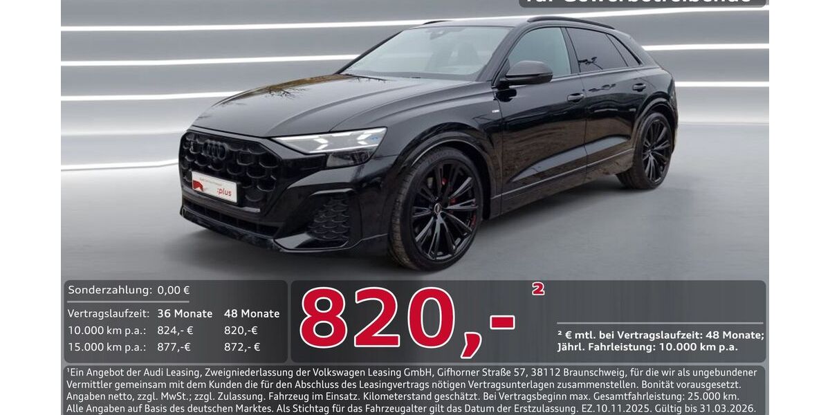 Audi Q8 10.000 km 99.950 &euro; Ingolstadt 85057