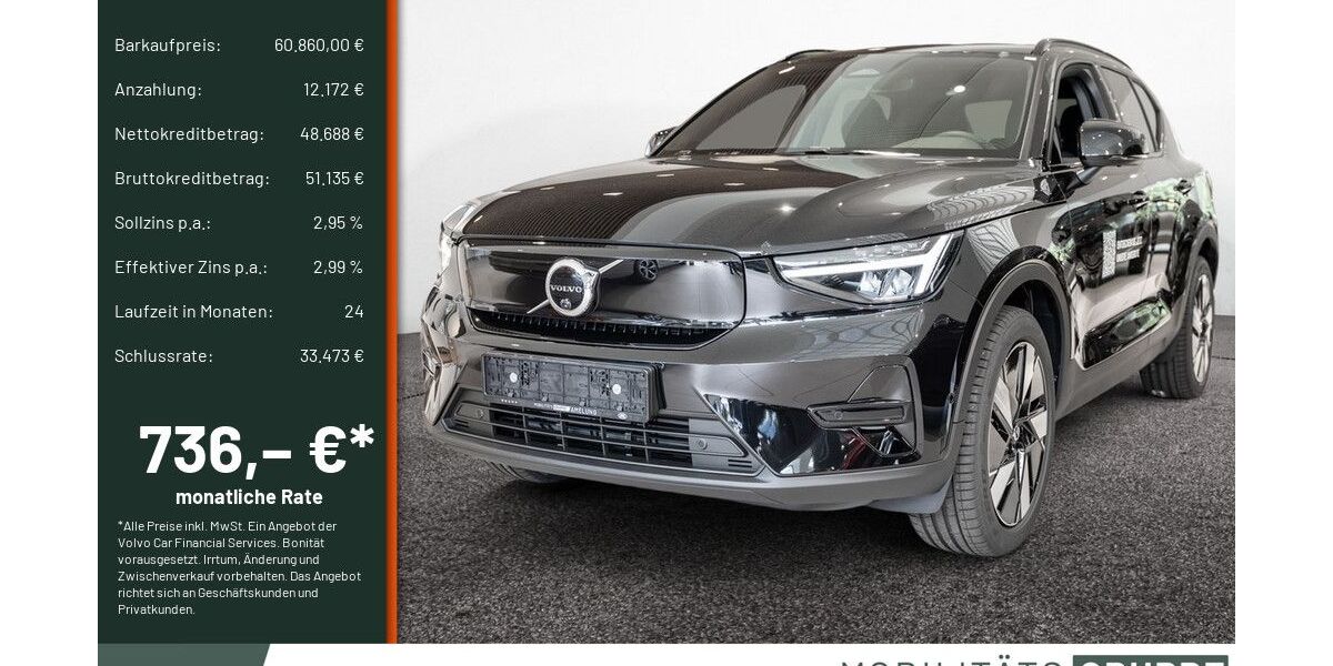 Volvo EX40 4.990 km 60.860 &euro; Lüdenscheid 58507