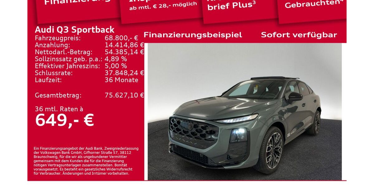 Audi Q3 6.001 km 66.700 &euro; Berlin 12489