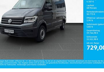 VW Crafter 5.247 km 54.960 &euro; Wesel 46485