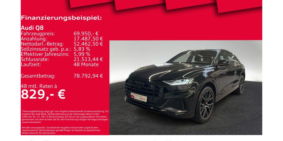 Audi Q8 94.798 km 69.250 &euro; Hannover 30179