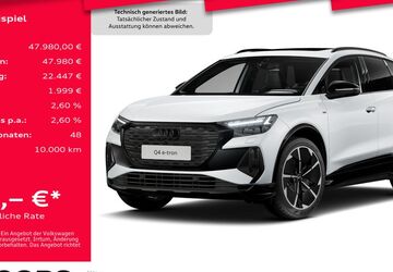 Audi Q4 e-tron 8.443 km 46.970 &euro; Mönchengladbach 41066
