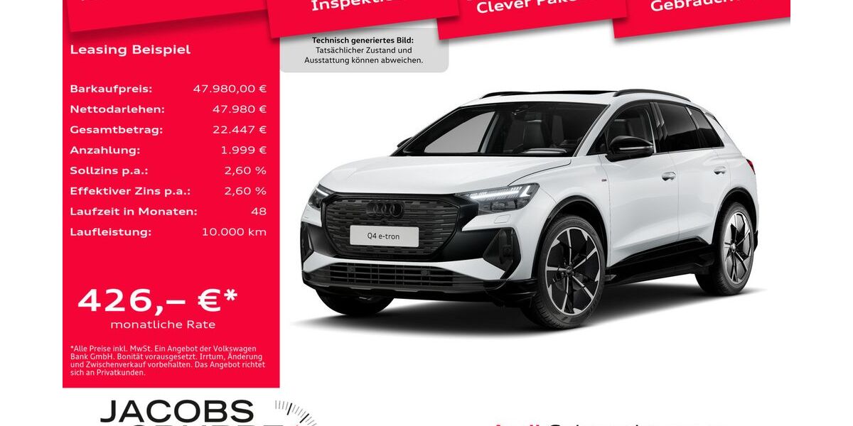 Audi Q4 e-tron 8.443 km 46.970 &euro; Mönchengladbach 41066