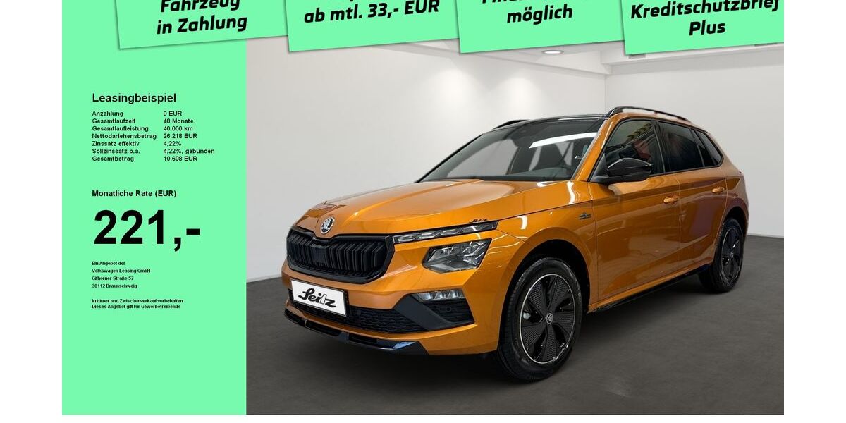 Skoda Kamiq 9.500 km 27.248 &euro; Kempten 87439
