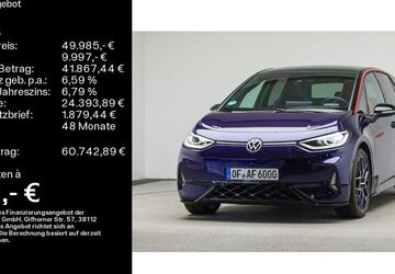 VW ID.3 10.000 km 47.885 &euro; Mühlheim 63165