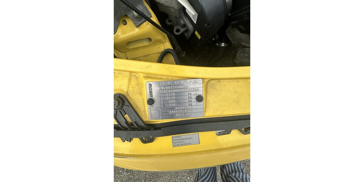 Fiat Punto 186.151 km 1.600 &euro; Neuried 77743