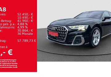 Audi A8 46.830 km 52.450 &euro; Heidenheim 89518
