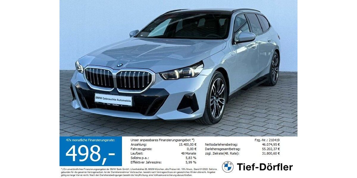 BMW 520 16.250 km 52.388 &euro; Marktsteft 97342