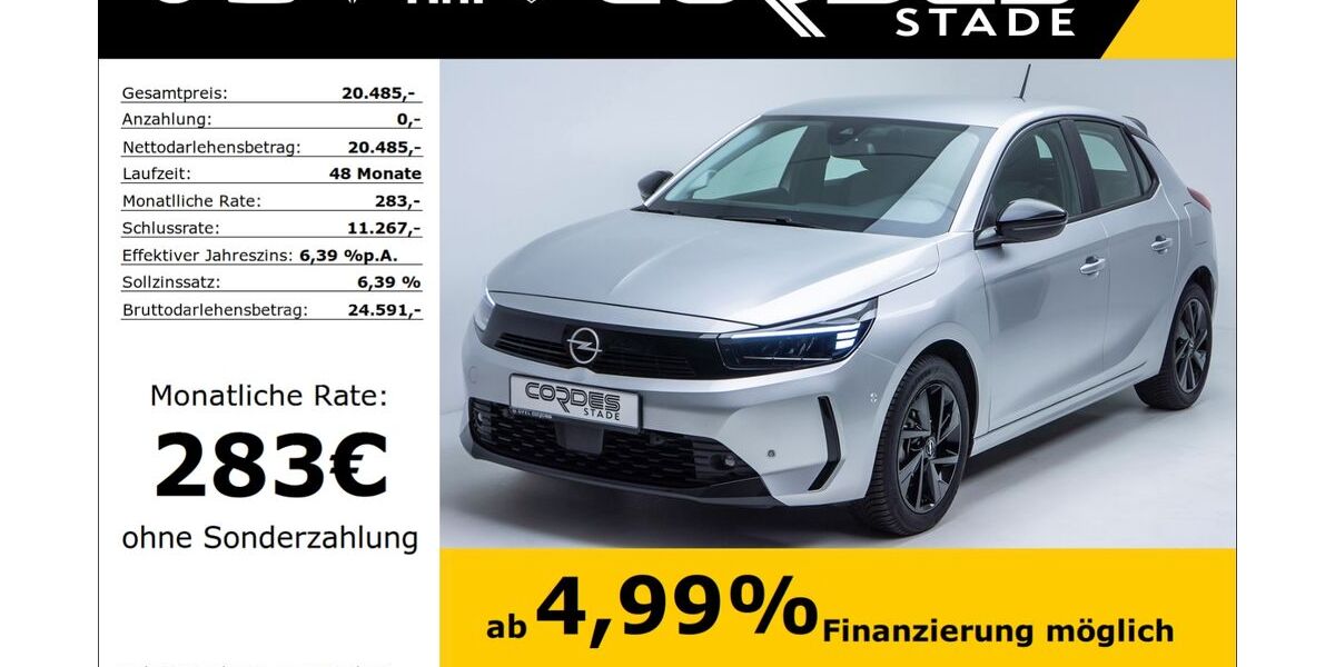 Opel Corsa 22.555 km 20.455 &euro; Stade 21680