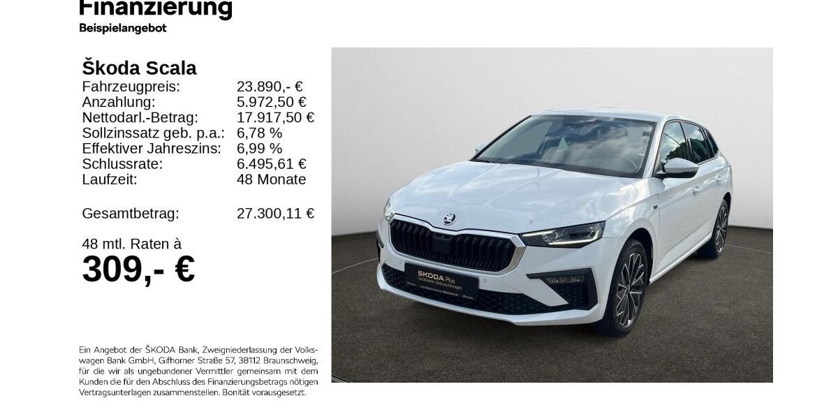 Skoda Scala 24.457 km 23.590 &euro; Hildesheim 31137