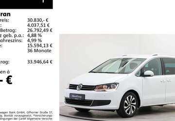 VW Sharan 90.990 km 30.830 &euro; Feldkirchen - Westerham 83620
