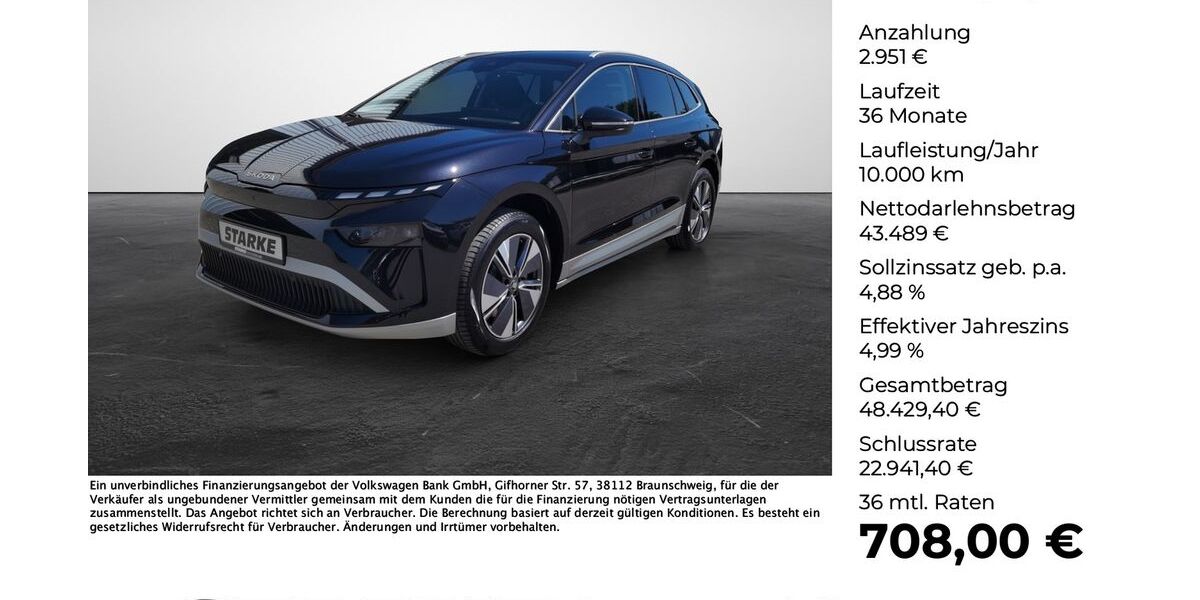 Skoda Enyaq 18.223 km 46.440 &euro; Osnabrück 49084