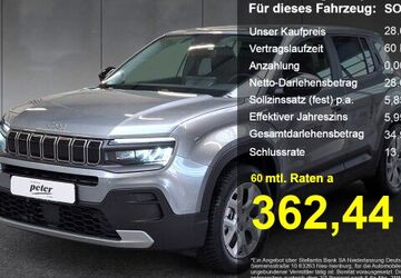 Jeep Avenger 3.544 km 28.690 &euro; Erfurt 99086