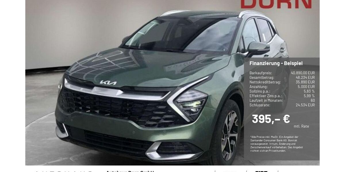 Kia Sportage 3.990 km 40.890 &euro; Landshut 84030