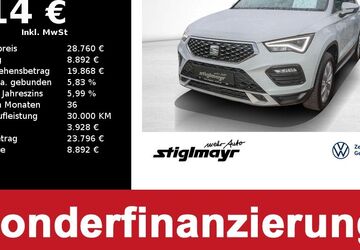 Seat Ateca 25.665 km 28.760 &euro; Pfaffenhofen/Ilm 85276