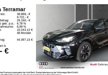 Cupra Terramar 10.907 km 38.444 &euro; Berlin 13581