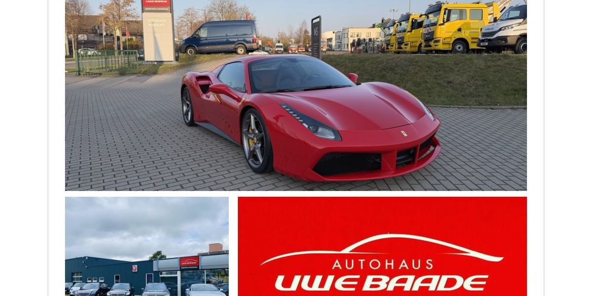 Ferrari 488 Spider 56.420 km 199.500 &euro; Leipzig 04347