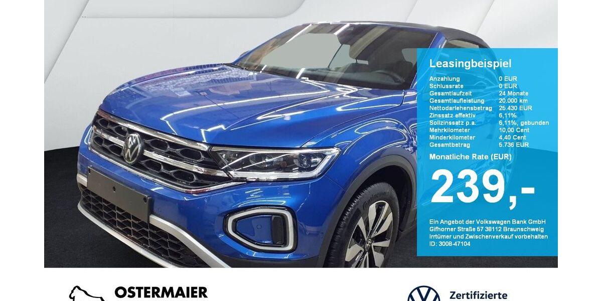 VW T-Roc 24.530 km 25.430 &euro; Vilsbiburg 84137