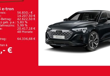 Audi Q8 e-tron 41.180 km 56.830 &euro; Ulm 89073