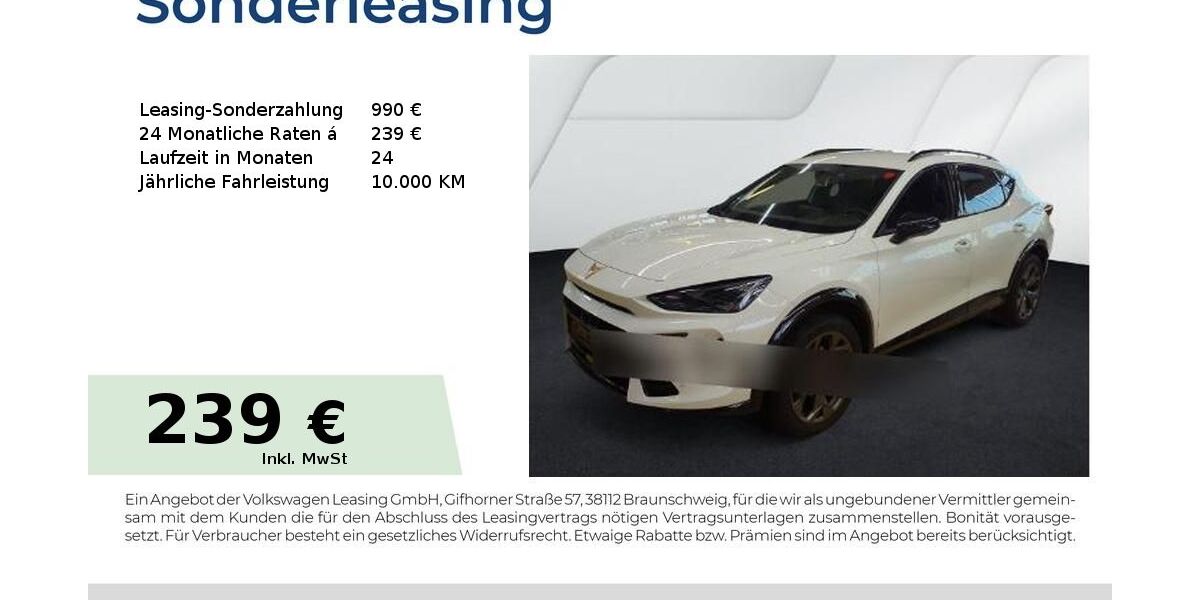 Cupra Formentor 26.800 km 31.950 &euro; Schwabach 91126