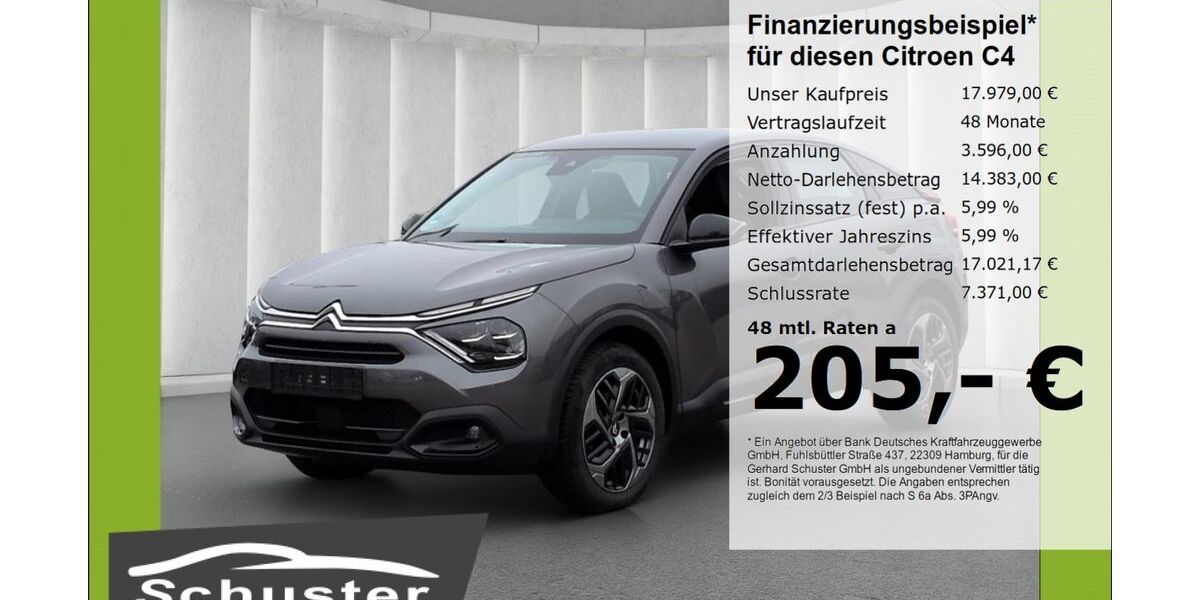 Citroen C4 21.858 km 17.680 &euro; Ruhstorf 94099