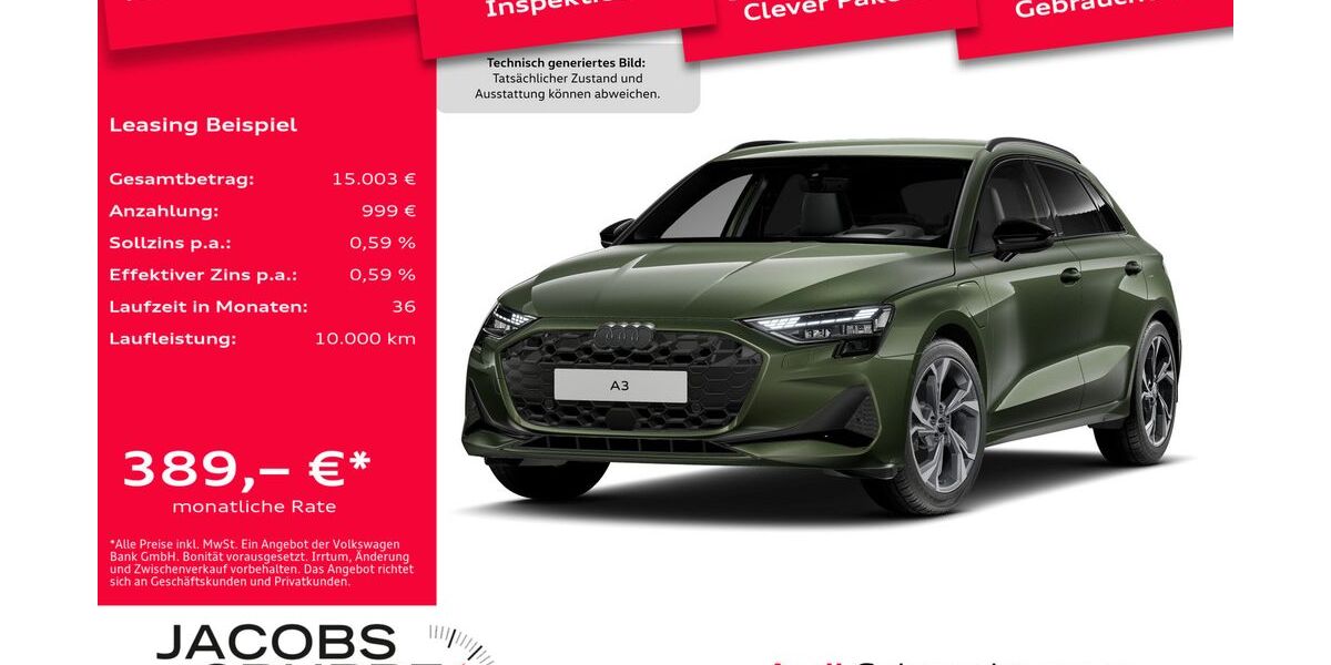 Audi A3 2.110 km 42.380 &euro; Mönchengladbach 41066