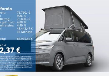 VW T7 California 13.250 km 72.880 &euro; Bochum 44892