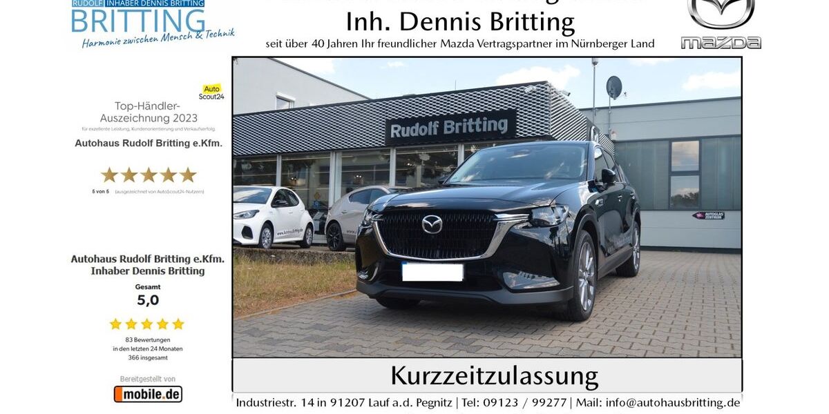 Mazda CX-60 7.000 km 49.390 &euro; Lauf 91207