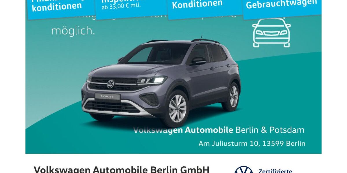 VW T-Cross 3.520 km 26.423 &euro; Berlin 13599