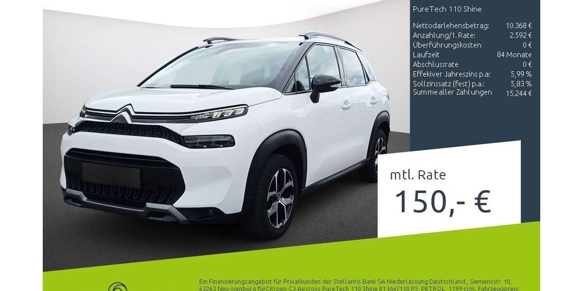 Citroen C3 Aircross 20.903 km 14.250 &euro; Borken 46325