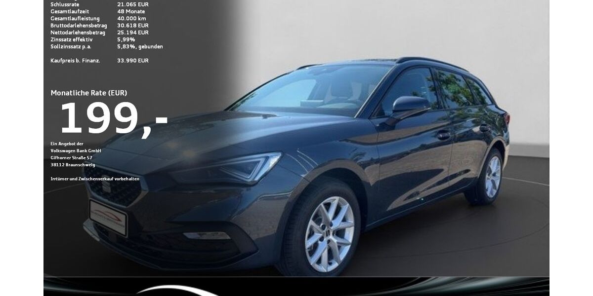 Seat Leon 7.700 km 33.990 &euro; Ravensburg 88214