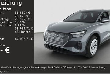 Audi Q4 e-tron 7.710 km 38.980 &euro; Borna 04552