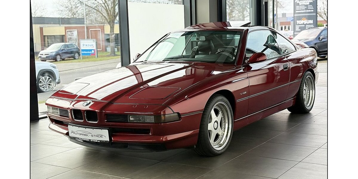 BMW 850i Automatik Leder Schiebedach 168.000 km 29.999 &euro; Stade 21682