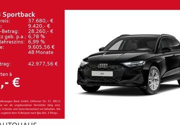 Audi A3 5.489 km 37.680 &euro; Melle 49324