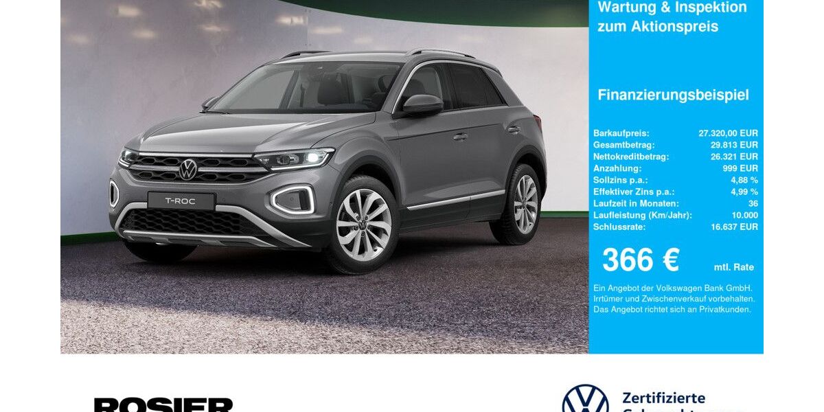 VW T-Roc 17.480 km 27.320 &euro; Stendal 39576