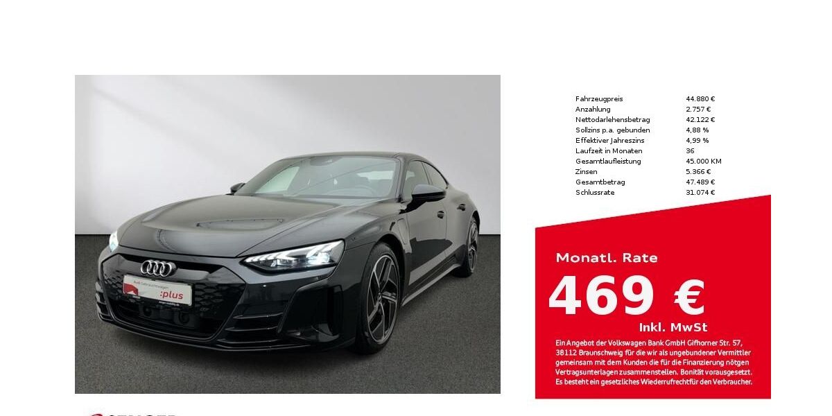 Audi e-tron GT 70.683 km 44.880 &euro; Lingen 49809