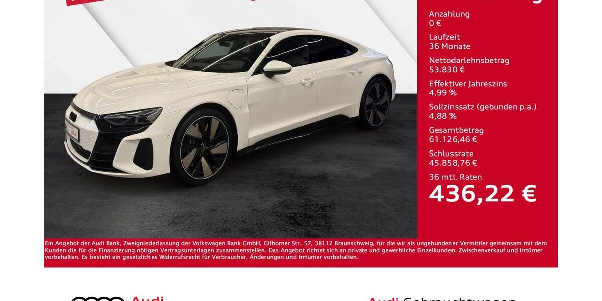 Audi e-tron GT 52.112 km 53.830 &euro; Giessen 35394