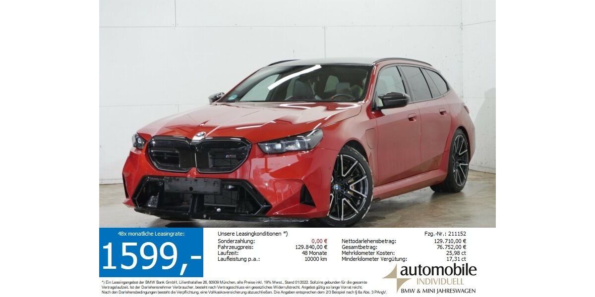 BMW M5 18.900 km 127.740 &euro; Paderborn 33100