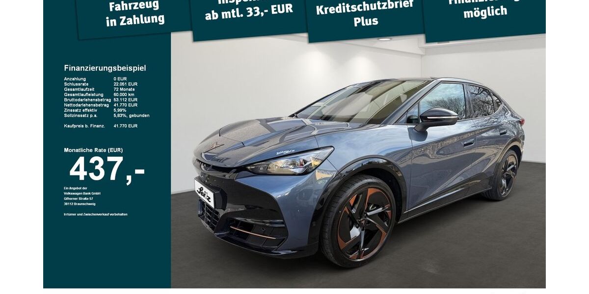 Cupra Tavascan 20.000 km 41.770 &euro; Lindenberg 88161