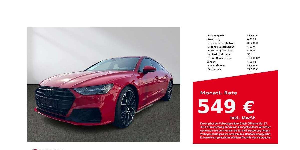 Audi A7 49.750 km 43.880 &euro; Lingen 49809