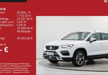 Seat Ateca 8.953 km 30.930 &euro; Feldkirchen/Westerham 83620